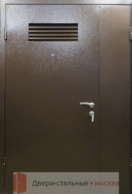 Полуторная техническая дверь DT-13